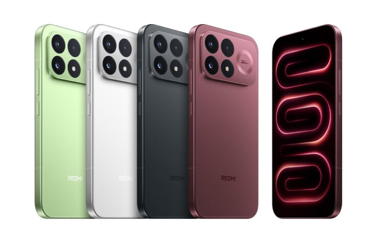 Opções de cores do celular