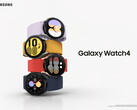 A série Galaxy Watch4 está disponível em vários tamanhos e cores. (Fonte da imagem: Samsung)