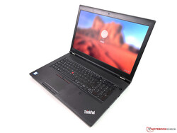 Em revisão: Lenovo ThinkPad P73. Modelo de teste, cortesia da Lenovo Alemanha.