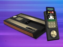 O Intellivision Sprint é um remake do Intellivision de 1979 fabricado pela Mattel. (Fonte da imagem: Atari)