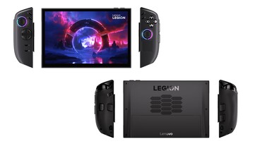 O Legion Go 2 estará disponível na cor preta no lançamento. (Fonte da imagem: Evan Blass)