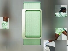 A Luna Band está disponível em várias cores, inclusive verde.