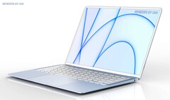 Eis como o próximo MacBook Air poderia parecer em azul 