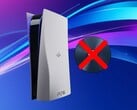 O console PS6 exibido ao lado de um disco de jogo