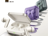 O Realme Buds Air7 vem em três cores: Dawn Gold, Verdant Green e Orchid Purple. (Fonte da imagem: IT Home)