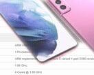 Espera-se que o smartphone Samsung Galaxy S21 FE venha em uma extensa gama de cores. (Fonte de imagem: Geekbench/LetsGoDigital/ConceptCreator - edited)