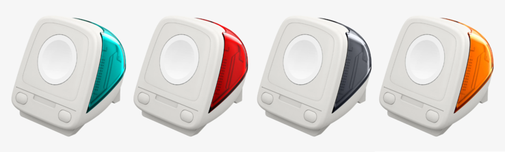 O suporte para carregador Spigen Apple Watch Classic C1 está disponível em quatro cores. (Fonte da imagem: Spigen)