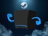 Steam Machine exibida em ação em meio à fumaça