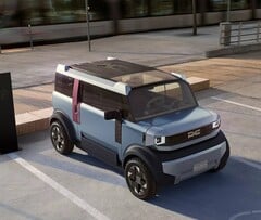 O carro urbano elétrico Dacia Hipster (Fonte da imagem: Dacia)