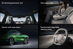 O Xiaomi YU7 Max tem mais recursos do que os outros dois modelos (Fonte da imagem: Xiaomi via Facebook; cortado)