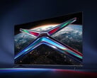 O modelo de 55 polegadas tem 432 zonas de controle de cores. Na imagem: uma imagem promocional que mostra a parte frontal da TV.