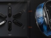 Uma Xiaomi Mi Band X poderia parecer uma combinação de uma das Mi Bands com a Nubia Alpha. (Fonte da imagem: Xiaomi/Nubia - editado)