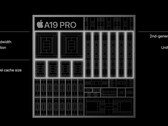 O Apple A19 Pro é um pouco menor que seu antecessor (fonte da imagem: Apple)