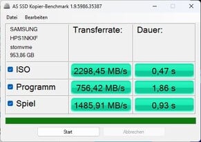 Cópia de SSD AS