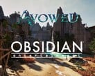 É exibido um banner da Avowed e da Obsidian Entertainment