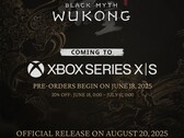 Black Myth: Anúncio de lançamento do Wukong Xbox Series X e Series S. (Fonte da imagem: Black Myth: Wukong no X)
