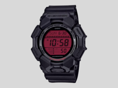 O relógio Casio GD010BBR-1 (acima) já está disponível na Zumiez nos EUA. (Fonte da imagem: Casio)