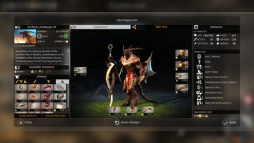 Uma imagem mostrando uma interface no Endless Legend.