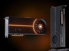 A LX 7G100 conseguiu oferecer uma média de 65% do desempenho da RTX 3060 no teste. Na foto: uma imagem promocional da GPU chinesa.