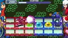 Combate em grade de Mega Man Battle Network (Fonte da imagem: Steam)