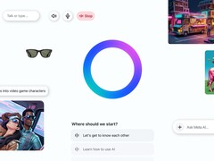 Aplicativo Meta AI (Fonte da imagem: Meta)