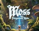 A arte promocional oficial de Moss: The Forgotten Relic.