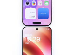 A imagem de comparação não mostra a moldura inferior do OnePlus 13T, no entanto (Fonte da imagem: Louis Lee/OnePlus)