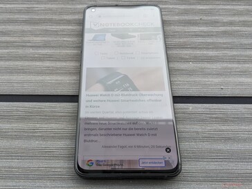 Oppo Reno6 5G - Uso ao ar livre