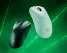 O mouse para jogos Razer DeathAdder V4 Pro é mostrado nas cores preto e branco (Fonte da imagem: Razer)
