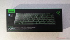 Caixa de varejo do Razer Joro