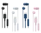 Os fones de ouvido com fio Sony IER-EX15C ajudam a salvar o planeta, eliminando o desperdício de baterias de íons de lítio. (Fonte da imagem: Sony)