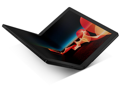 A Lenovo já mostrou o potencial dos laptops dobráveis com o ThinkPad X1 Fold. (Fonte da imagem: Lenovo)