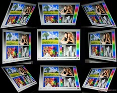 Ângulos de visão estáveis