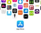 Logotipo da App Store com ícones de aplicativos populares. A Apple agora precisa defender suas taxas sobre pagamentos efetuados fora da loja.