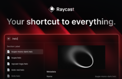 O Raycast para Windows já está disponível em versão beta por convite. (Fonte da imagem: Raycast)