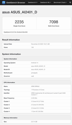 (Fonte da imagem: Geekbench)