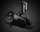 O novo Shure SM7dB com interruptores de pré-amplificador em seu painel traseiro (Fonte da imagem: Shure)