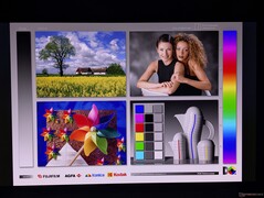 Amplos ângulos de visão OLED