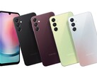 A Samsung venderá o Galaxy A24 em quatro cores, mas não necessariamente em todos os mercados. (Fonte da imagem: Samsung)