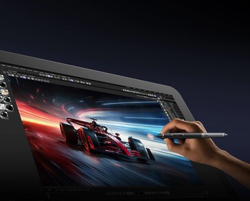 Os stuli incluídos apresentam 16.384 níveis de sensibilidade.