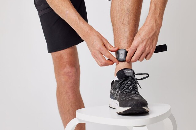 EVOLVE MVMT, um dispositivo vestível de tornozelo para melhorar o exercício de caminhada e reduzir lesões. (Fonte: EVOLVE MVMT)