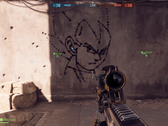 Um esboço no jogo do Vegeta de Dragon Ball Z em Battlefield 6 (fonte da imagem: Reddit)