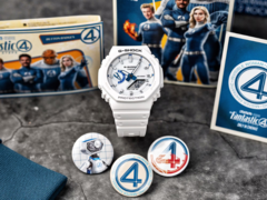 Os relógios da coleção Casio G-Shock x Marvel Studios Fantastic Four chegaram ao Reino Unido. (Fonte da imagem: Casio)