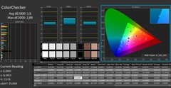 CalMAN: ColorChecker (calibrado)