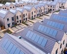 Novas construções com instalação solar no telhado no Reino Unido (Fonte da imagem: SNRG)