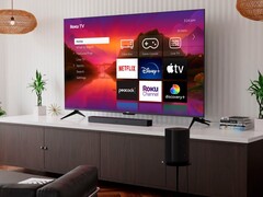 As TVs Smart Series Roku Select e Plus são os primeiros modelos feitos pela empresa. (Fonte de imagem: Best Buy)