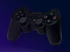 Uma imagem do controle do PlayStation 3 da Sony