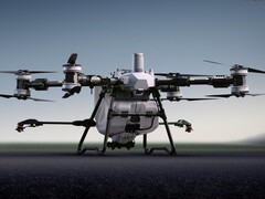 O Agras T100 é um novo drone profissional para o setor agrícola (Fonte da imagem: DJI)