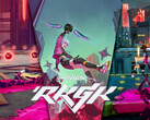 RKGK, ou Rakugaki, será lançado no segundo trimestre de 2024 com uma paleta de cores neon brilhante e ação de plataforma em ritmo acelerado. (Fonte da imagem: Gearbox Publishing - editado)