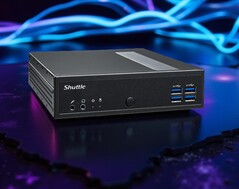 O Shuttle XPC DL40N é um novo mini PC sem ventilador com processadores Intel Twin Lake. (Fonte da imagem: Shuttle)